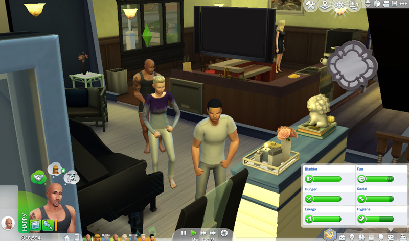 Illustration for article titled The Sims 4 Celebrity House Update: Kim Kardashian Set The House On Fire